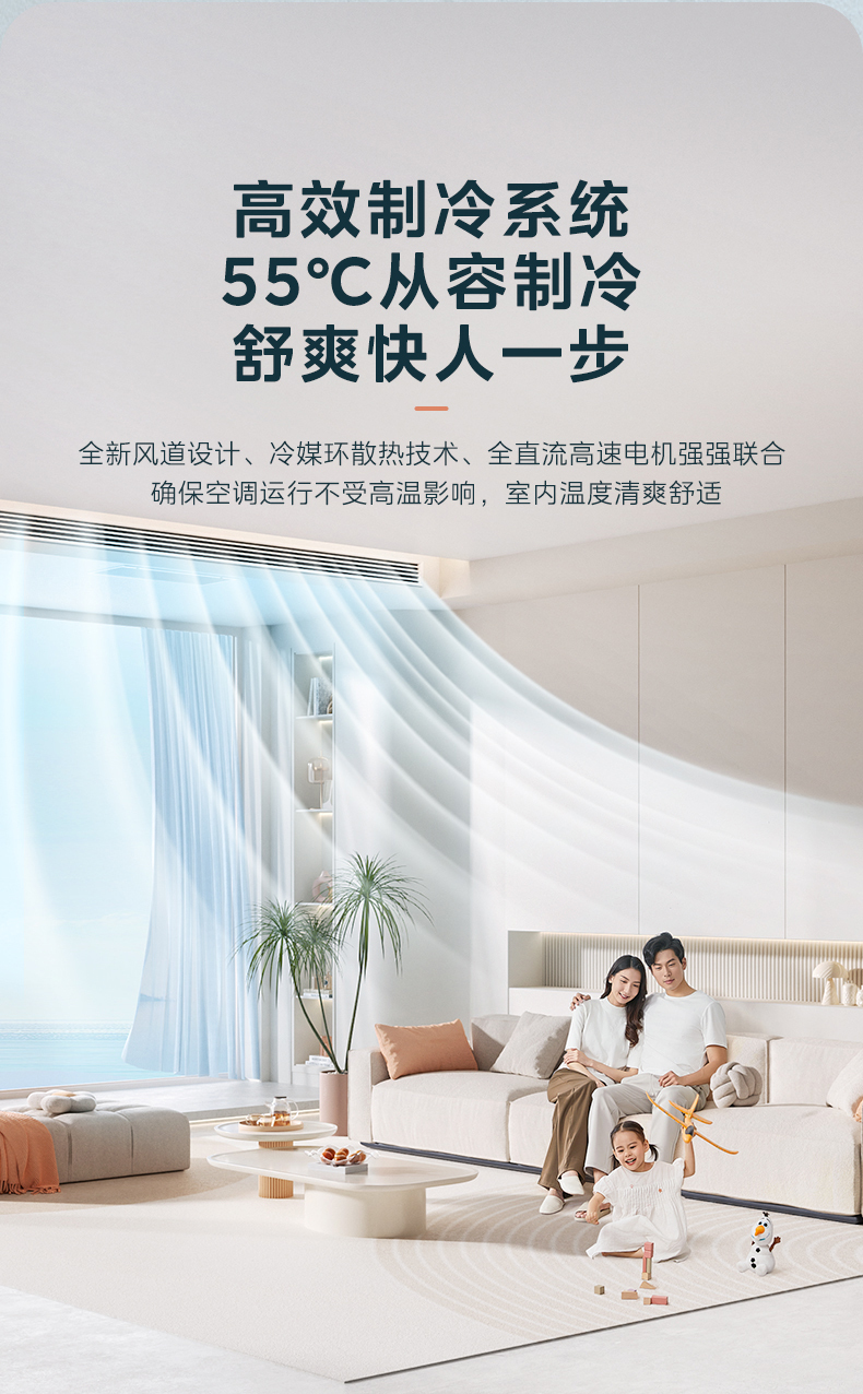 美的6匹空調3