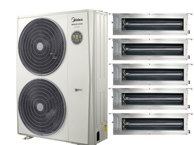 美的中央空調8匹224一拖七三相電多聯機理想家三代風管機大戶型