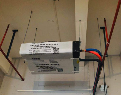 商用中央空調內機安裝